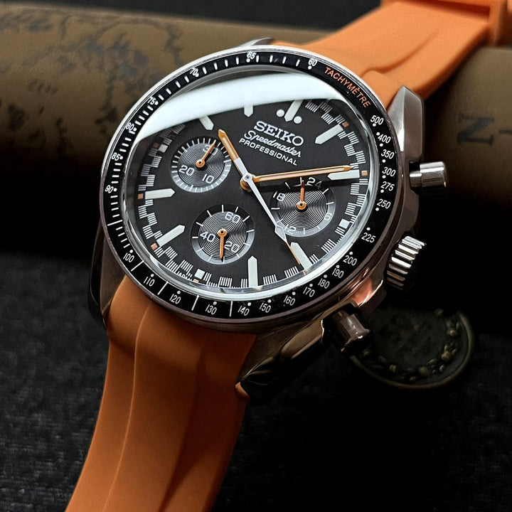 Custom Seiko Orange Speed Watch