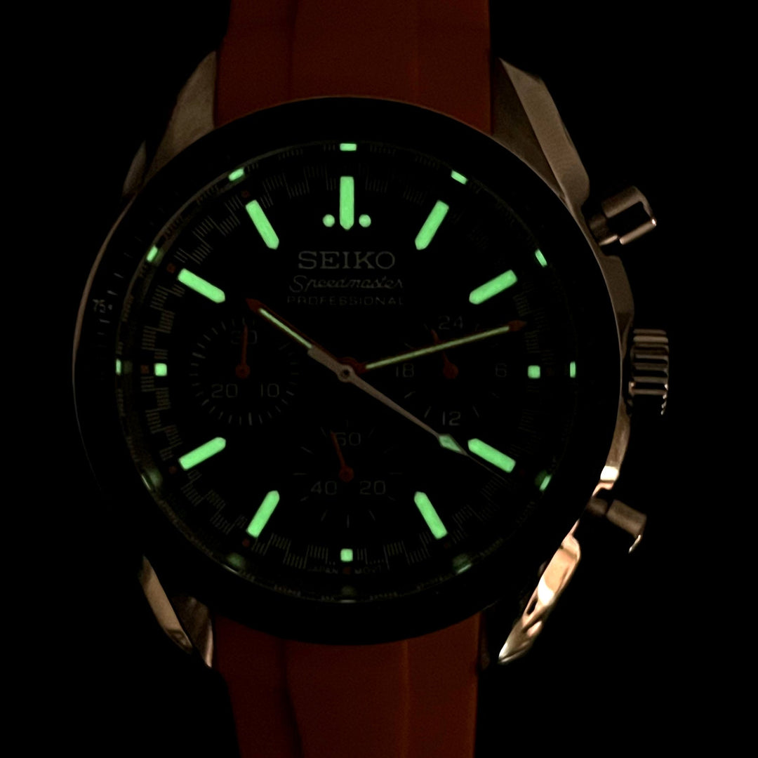Custom Seiko Orange Speed Watch