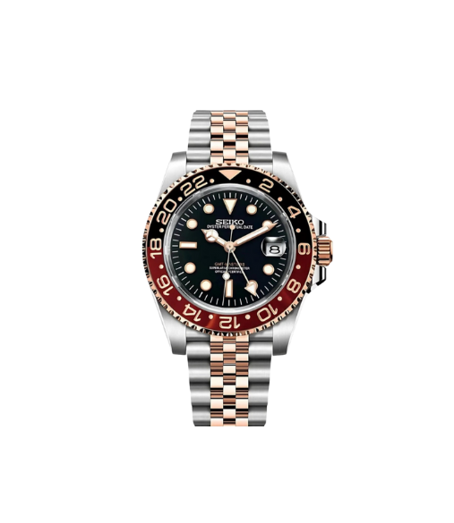 Aiden™ | Men’s Rootbeer GMT Watch