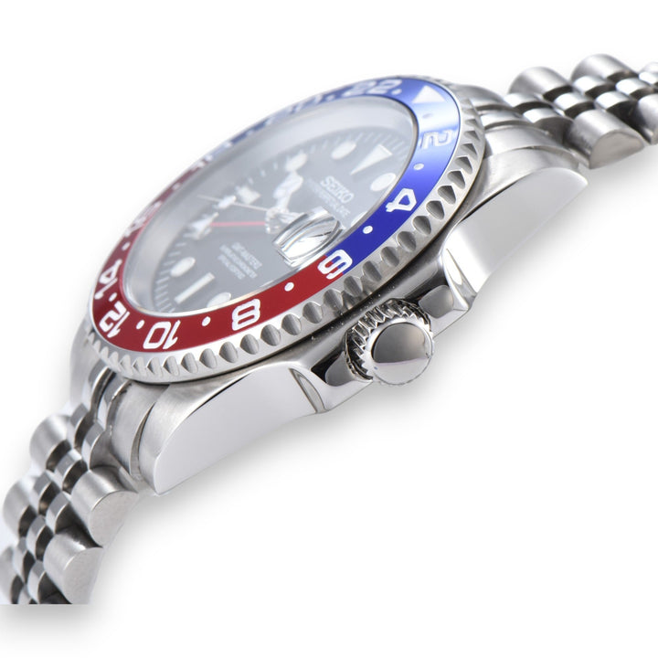 Pepsi™ | Men’s GMT Seiko Mod Watch