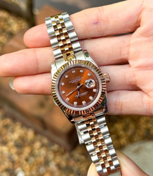 Michael™ | Men’s Chocolate Jewel Watch