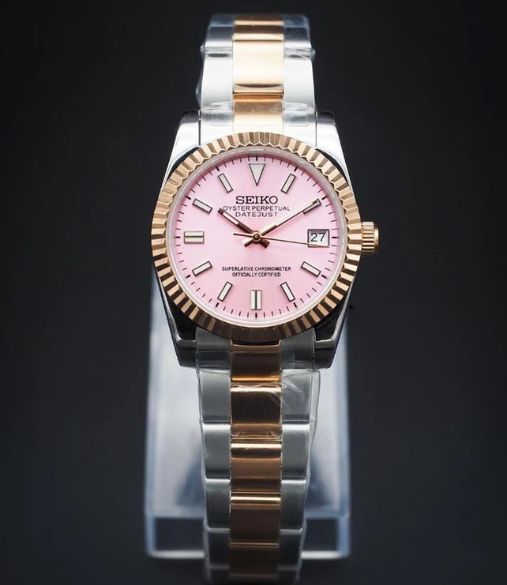 Anthony™ | Pink Two-Tone Watch