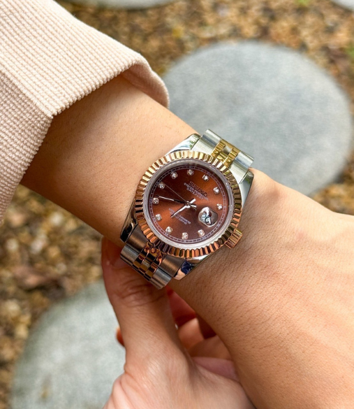 Michael™ | Men’s Chocolate Jewel Watch
