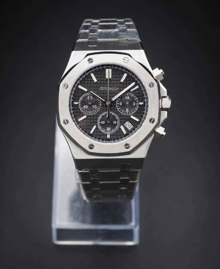 Caleb™ | Men’s Black Chronograph Watch