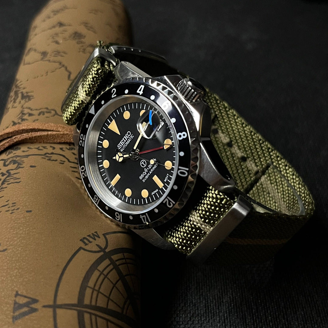 Seiko™ | Men’s Vintage GMT Watch