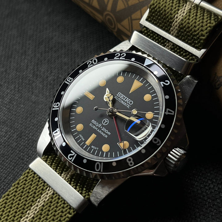 Seiko™ | Men’s Vintage GMT Watch