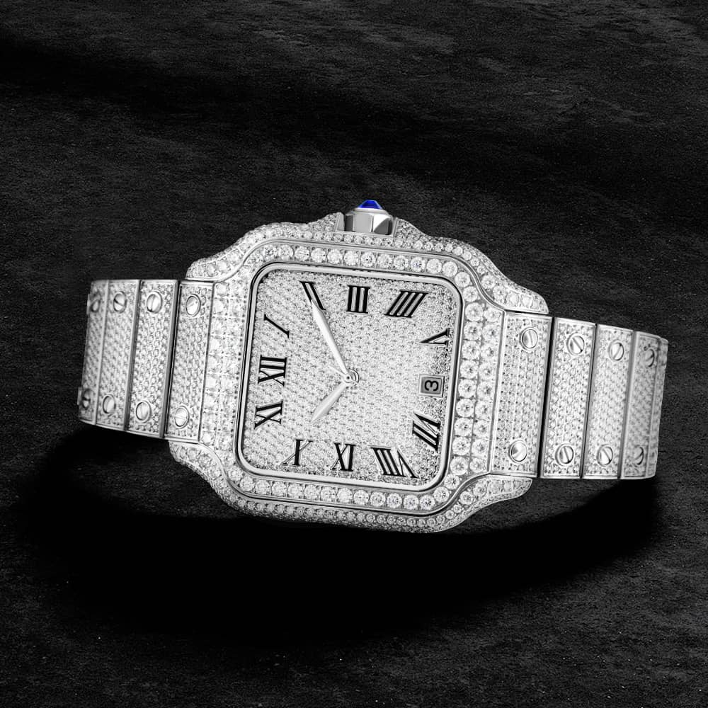 Pass™ | Men’s Buss Down Iced Automatic Watch