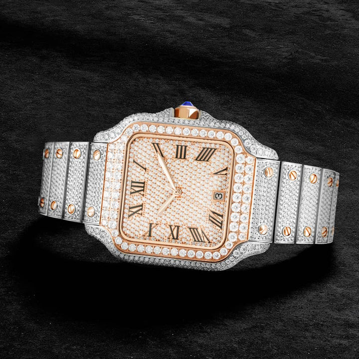Pass™ | Men’s Buss Down Iced Automatic Watch
