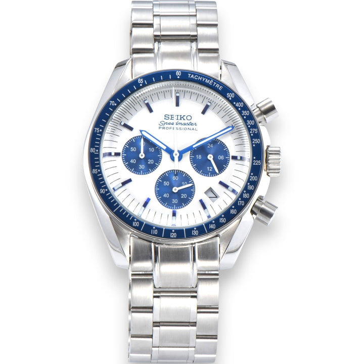 Blue Speed Custom Seiko Mod Watch