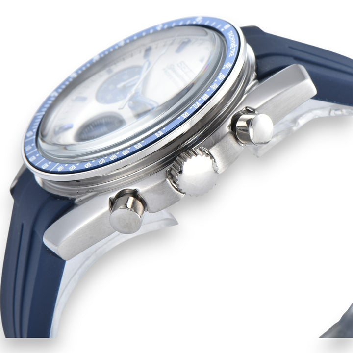 Blue Speed Custom Seiko Mod Watch