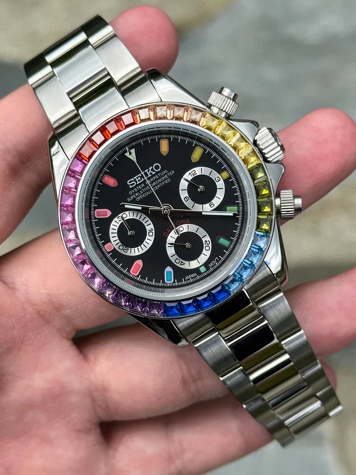 Liam™ | Men’s Rainbow Chronograph Watch