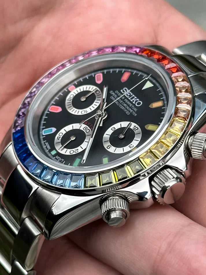 Liam™ | Men’s Rainbow Chronograph Watch