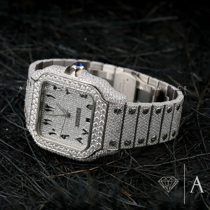 Pass™ | Men’s Buss Down Iced Automatic Watch