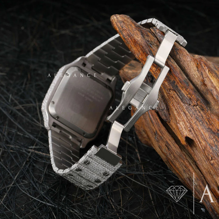 Pass™ | Men’s Buss Down Iced Automatic Watch