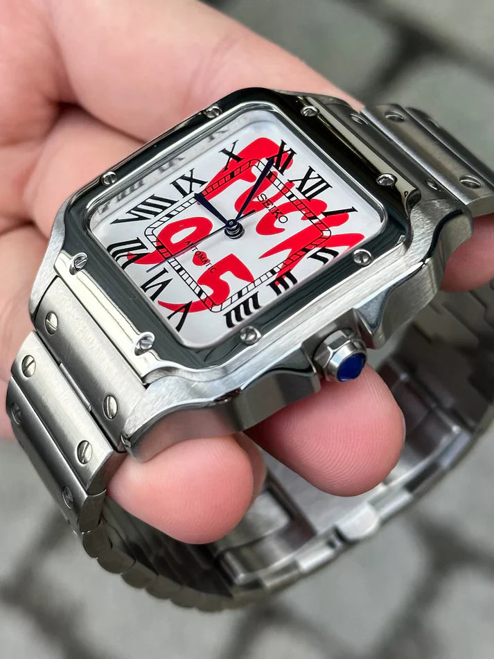 Mark™ | Men’s White F**K Watch